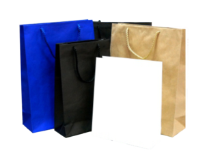 ECO tašky s provázkovými uchy - papírové tašky různých tvarů